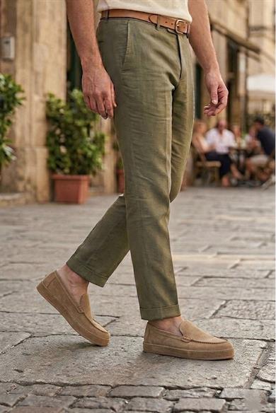 Gustavo Fındık Süet Erkek Deri Ayakkabı