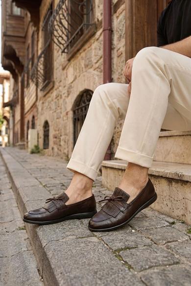 Hardy Brown Men Leather Shoes