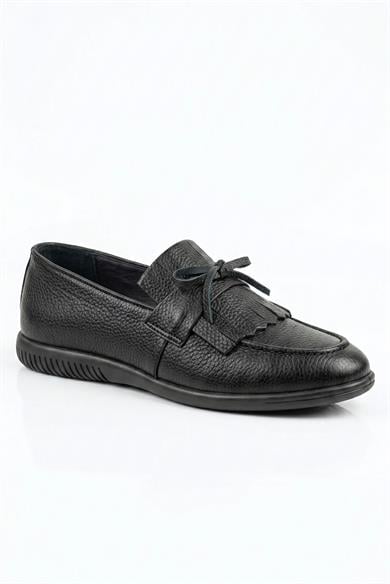 Hardy Siyah Erkek Deri Ayakkabı
