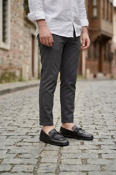 Hardy Black Men Leather Shoes