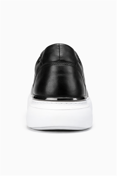 Hook Siyah Erkek Deri Ayakkabı