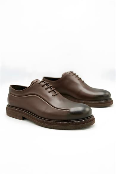 Luka Kahverengi Erkek Deri Ayakkabı