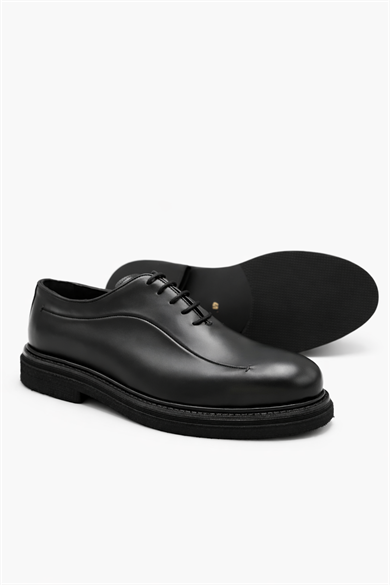 Luka Siyah Erkek Deri Ayakkabı