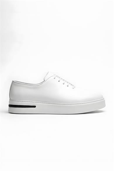 Martin Beyaz Erkek Deri Ayakkabı