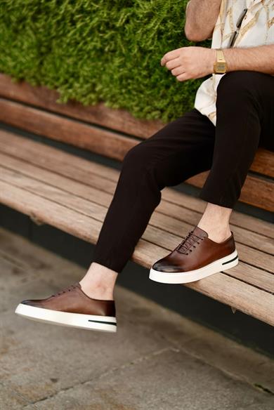 Martin Kahverengi Erkek Deri Ayakkabı