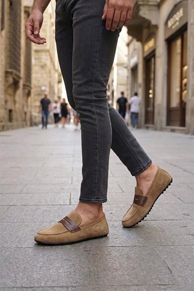 Nova Fındık Süet Erkek Deri Ayakkabı