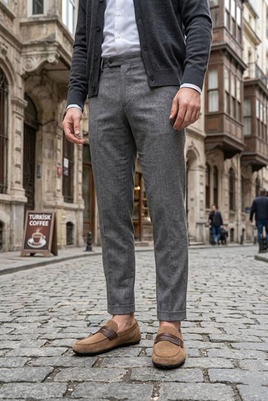 Nova Fındık Süet Erkek Deri Ayakkabı