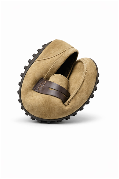 Nova Fındık Süet Erkek Deri Ayakkabı