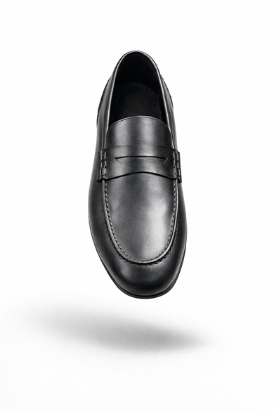 Nova Siyah Erkek Deri Ayakkabı