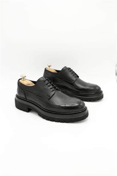 Orlando Siyah Erkek Deri Ayakkabı