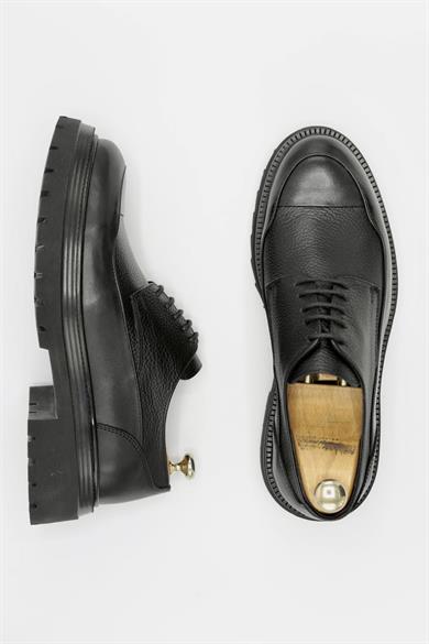 Orlando Siyah Erkek Deri Ayakkabı