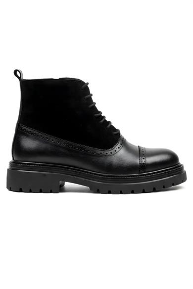 Pavel Siyah Erkek Deri Ayakkabı