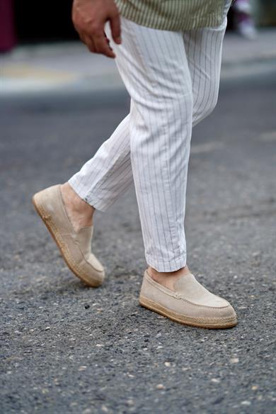 Rafael Bej Süet Erkek Deri Ayakkabı