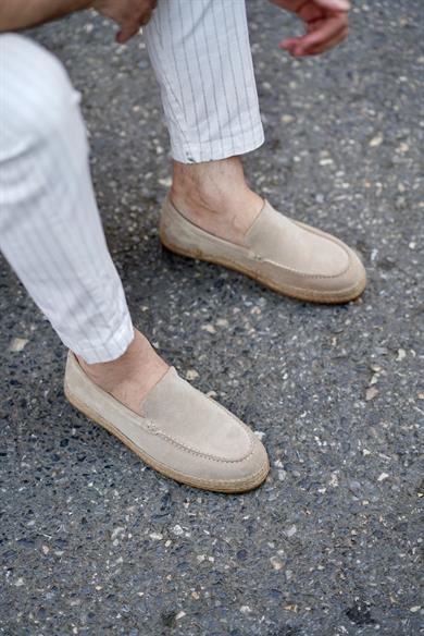 Rafael Bej Süet Erkek Deri Ayakkabı