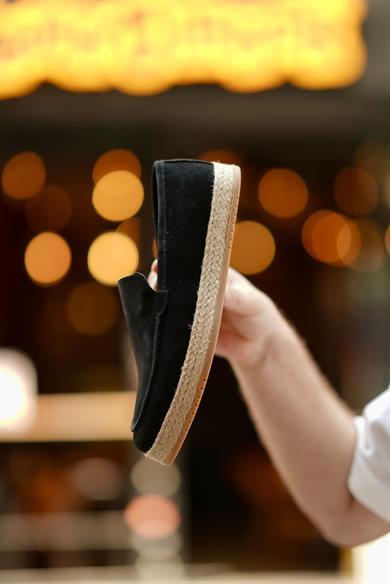 Rafael Siyah Süet Erkek Deri Ayakkabı