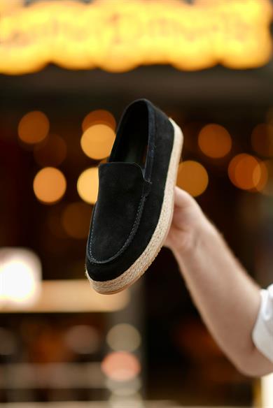 Rafael Siyah Süet Erkek Deri Ayakkabı