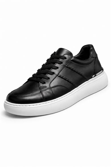 Raw Siyah Erkek Deri Ayakkabı