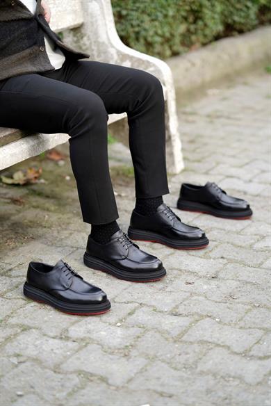 Rolin Siyah Erkek Deri Ayakkabı