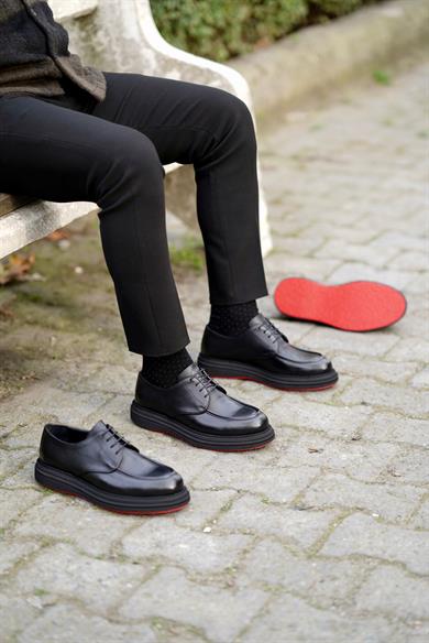 Rolin Siyah Erkek Deri Ayakkabı