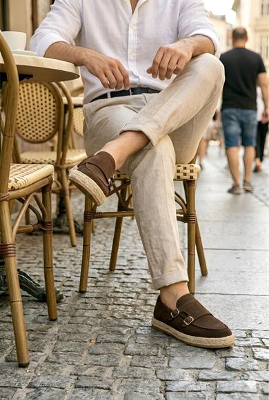 Setra Kahve Süet Erkek Deri Ayakkabı