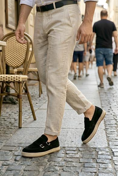 Setra Siyah Süet Erkek Deri Ayakkabı