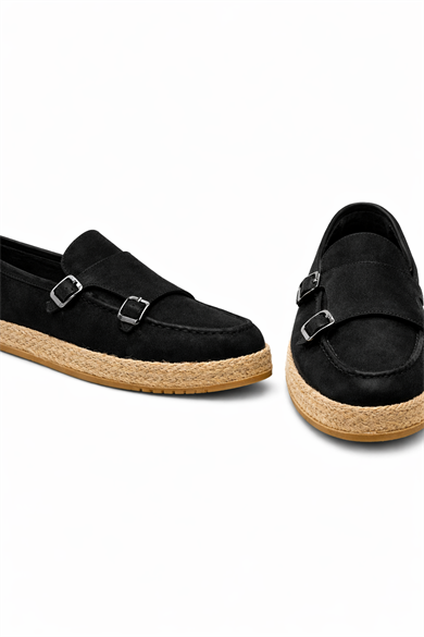 Setra Siyah Süet Erkek Deri Ayakkabı