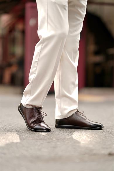 Star Kahverengi Erkek Deri Ayakkabı