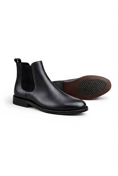 Tarco Siyah Erkek Deri Ayakkabı