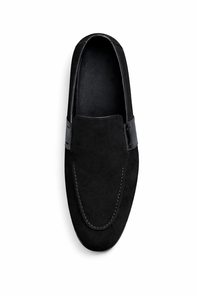 Tim Siyah Süet Erkek Deri Ayakkabı