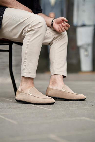 Timo Bej Süet Erkek Deri Ayakkabı