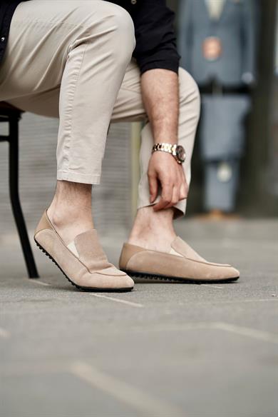 Timo Bej Süet Erkek Deri Ayakkabı