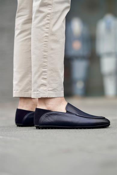 Timo Lacivert Erkek Deri Ayakkabı