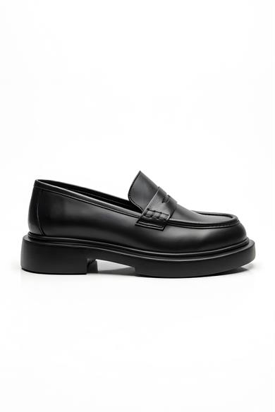 Vera Siyah Erkek Deri Ayakkabı