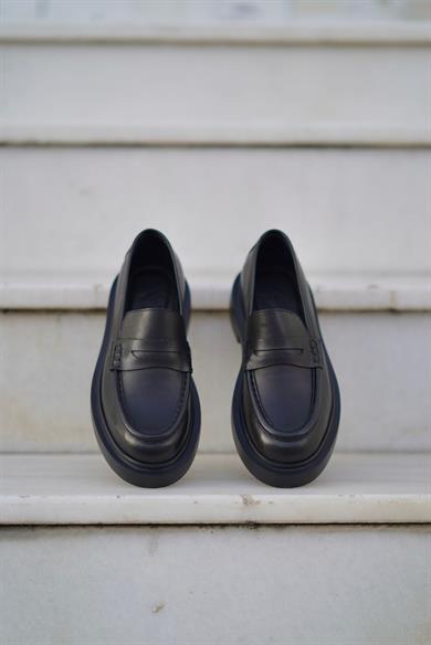 Vera Siyah Erkek Deri Ayakkabı