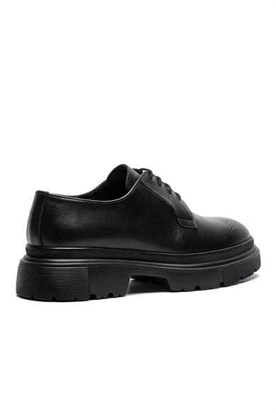 Walter Siyah Erkek Deri Ayakkabı