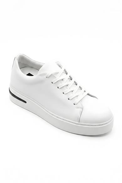 Yuri Beyaz Erkek Deri Ayakkabı
