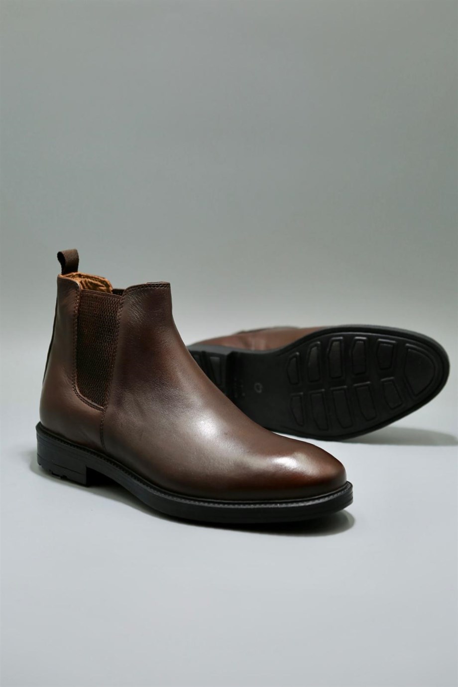Kebo Kahverengi Erkek Deri Ayakkabı