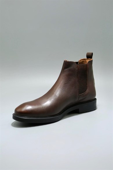 Kebo Brown Men Leather Shoes