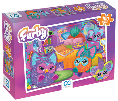 CA GAMES FURBY PUZZLE 100