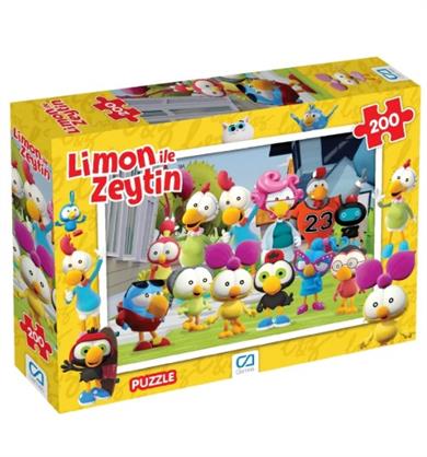 CA Games Limon ile Zeytin Puzzle 200Parça