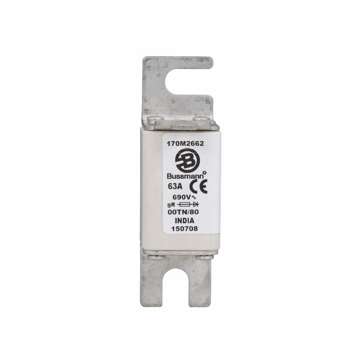 Bussmann 170M2662 63A Tabana Montaj NH00 Sigorta