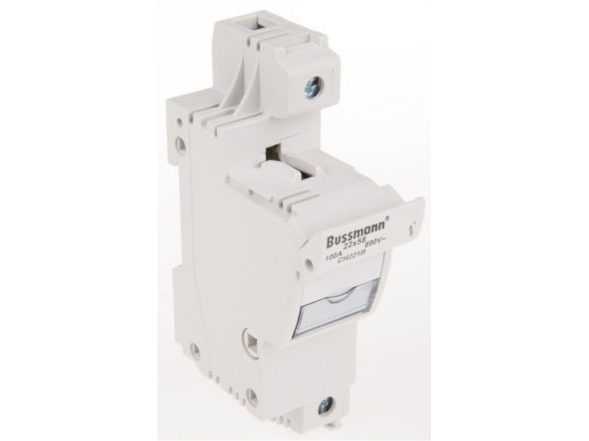 Bussmann CH221DU 22x58 Tekli Sigorta Yuvası