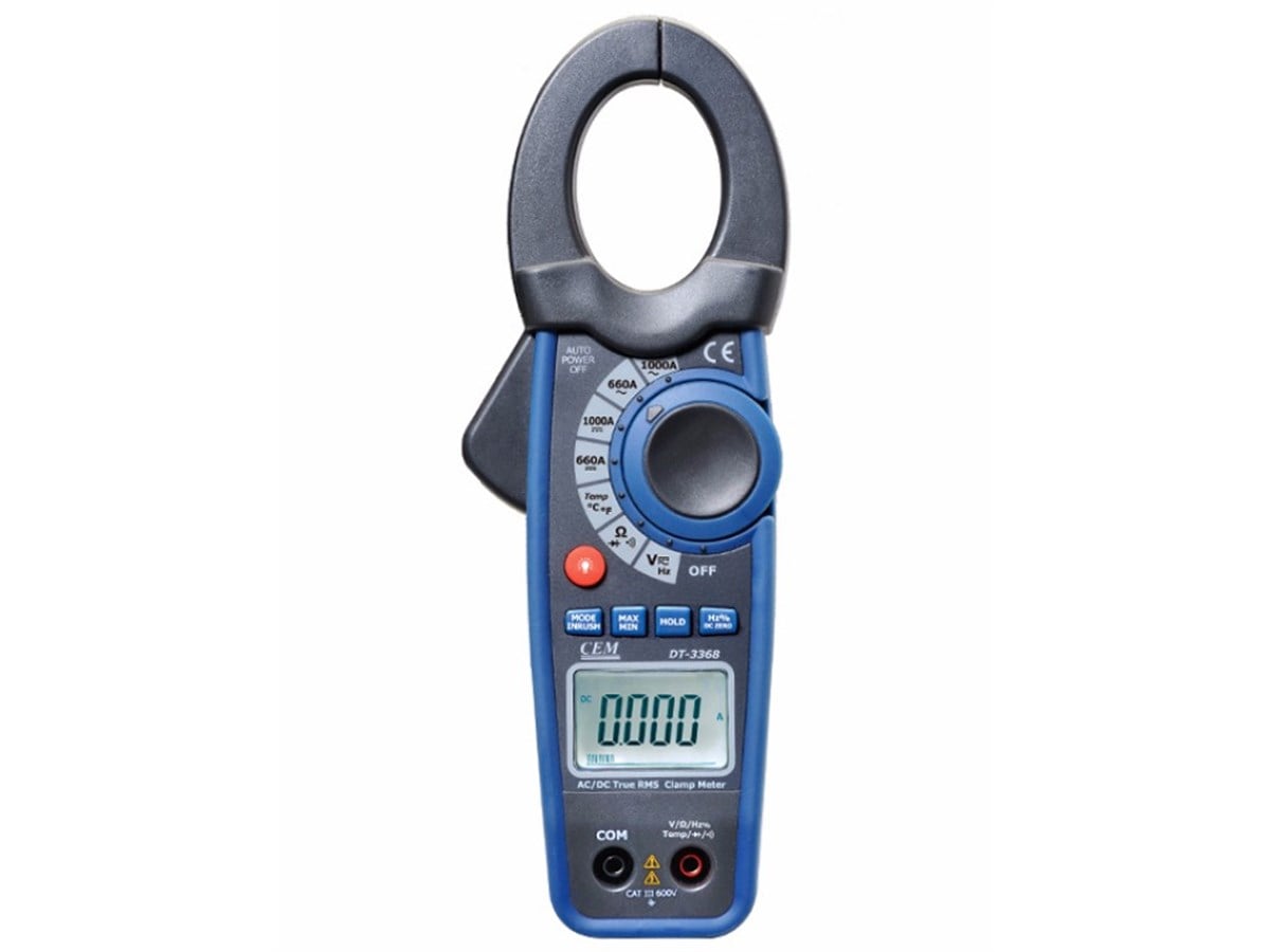 Cem DT3368 1000A AC/DC True RMS Pensampermetre Ölçü Aleti