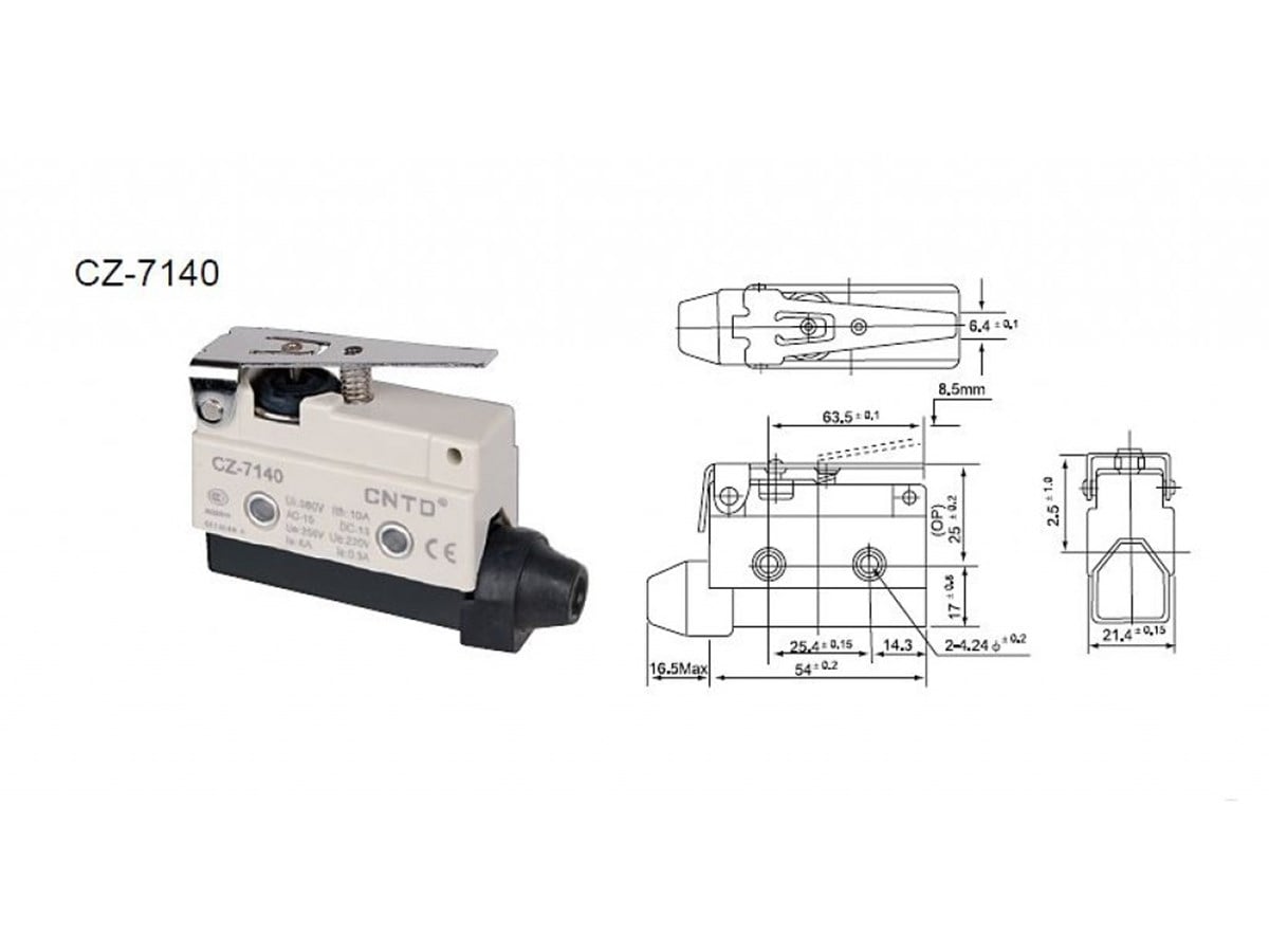 CNTD CZ-7140 Kısa Paletli Micro Switch