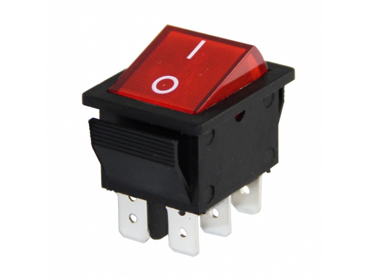 Geniş Işıklı Anahtar ON-OF 6P IC-104A