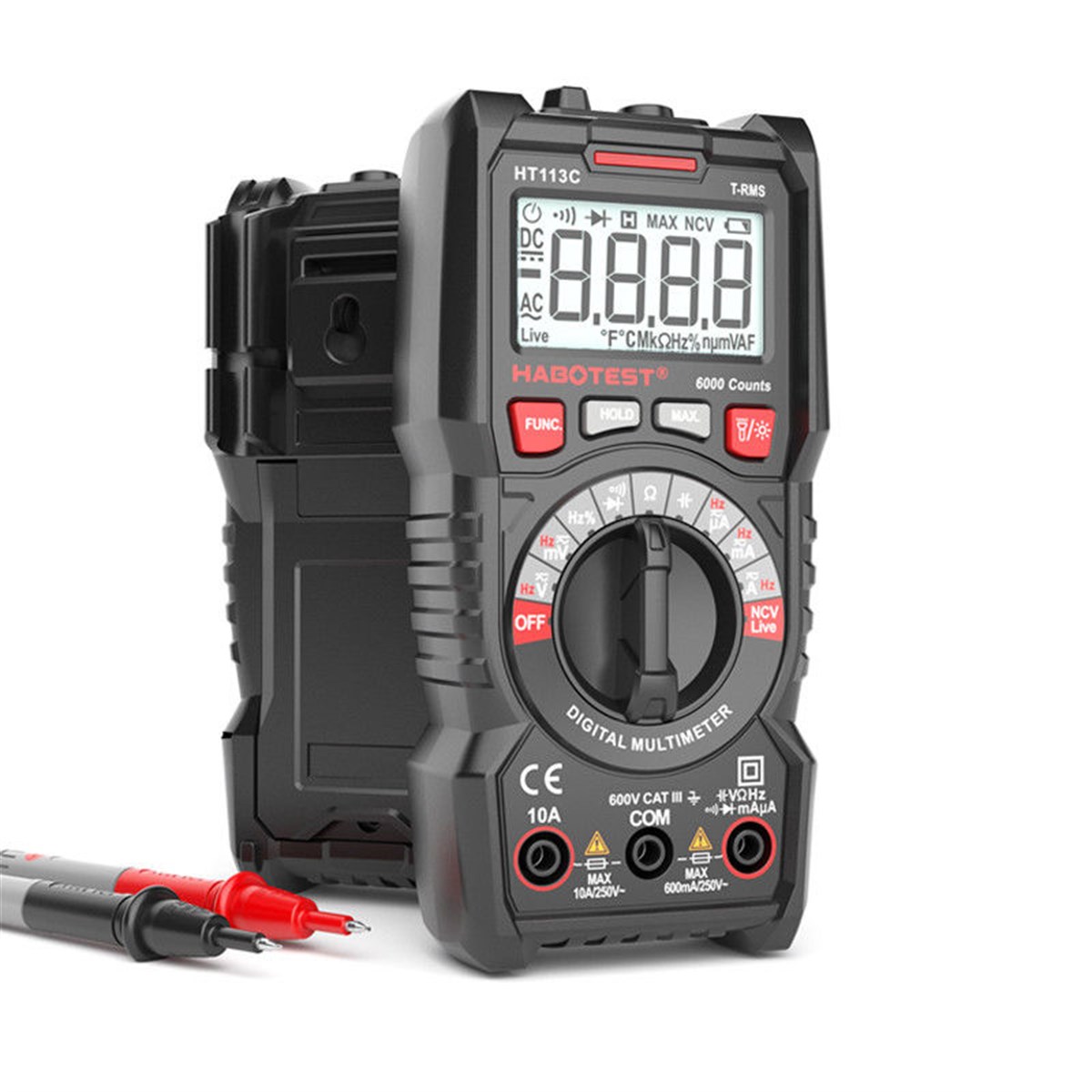 HABOTEST HT113C TRUE RMS DİJİTAL MULTİMETRE ÖLÇÜ ALETİ ÖLÇÜ CİHAZI