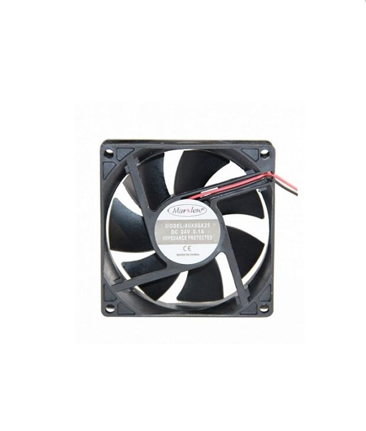 Taida 80x80x25 DC 24V Kare Fan