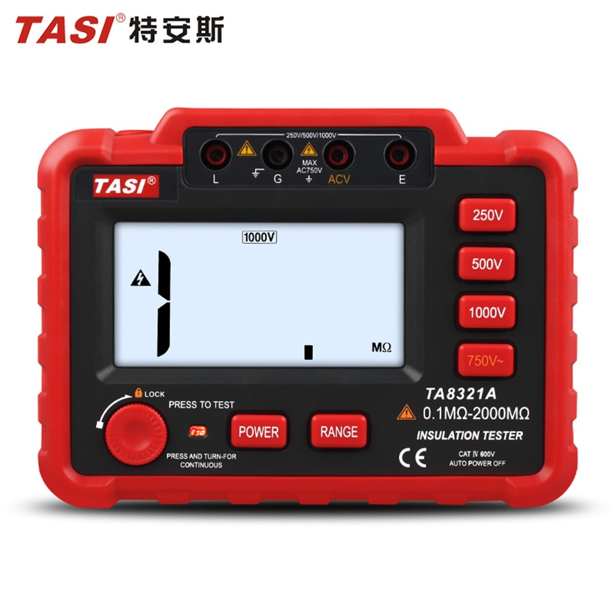 TASİ TA8321A YÜKSEK GERİLİM İzolasyon Meğeri Ölçü Aleti TA 8321A TA-8321A