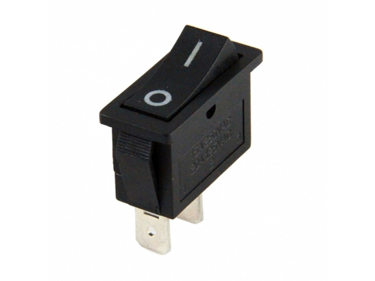 Tekli Dar Işıksız Anahtar (ON)-OFF 2P IC-116 Yaylı