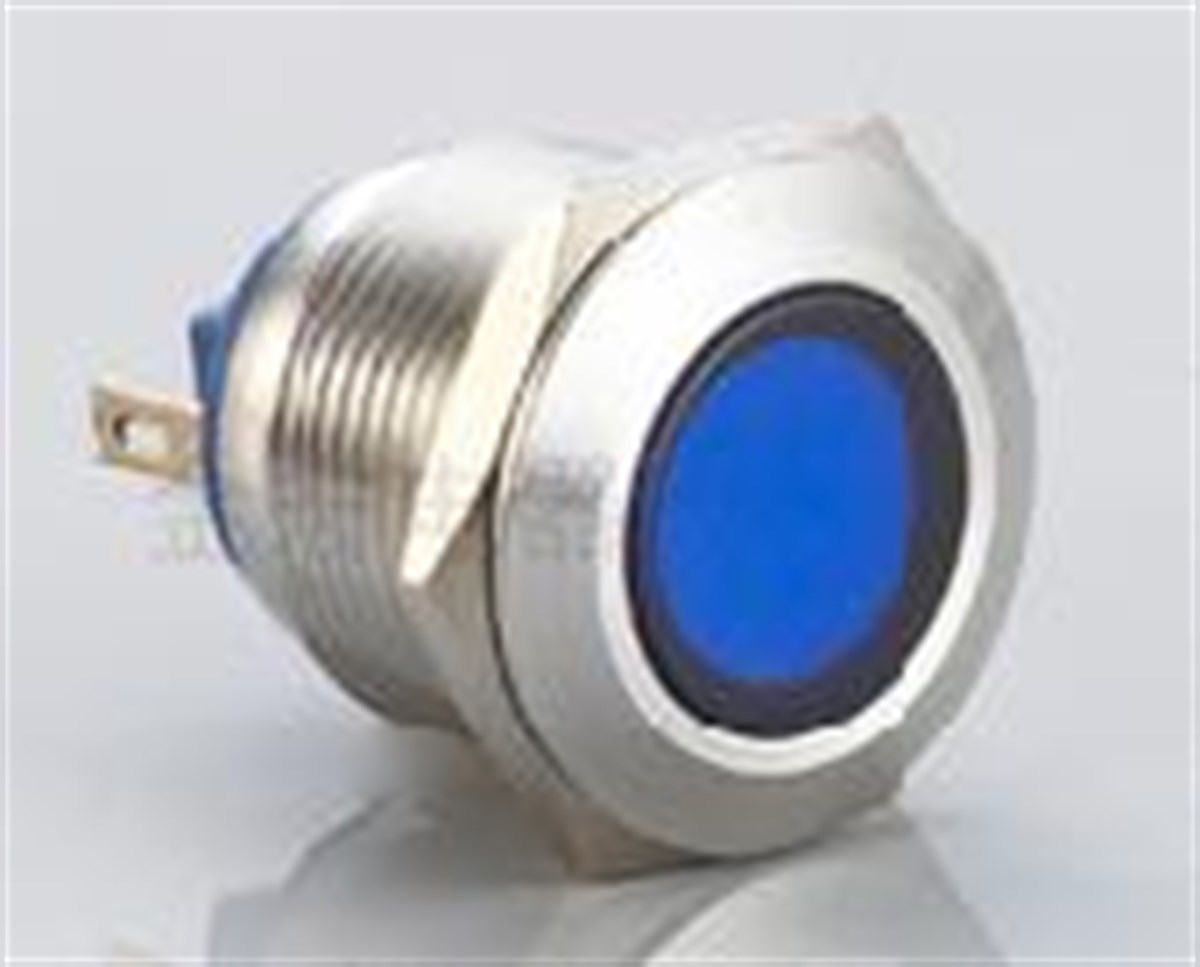 TRON J19-170 19mm Led IP67 6-24V DC Metal Sinyal Lambası